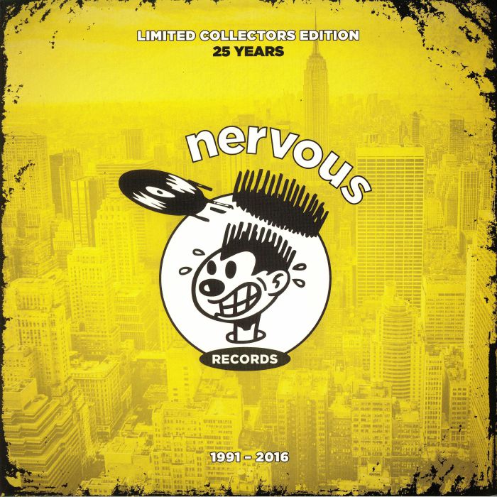 Various Artists – 25 Years Of Nervous Records: 1991   2016 vinyl cover