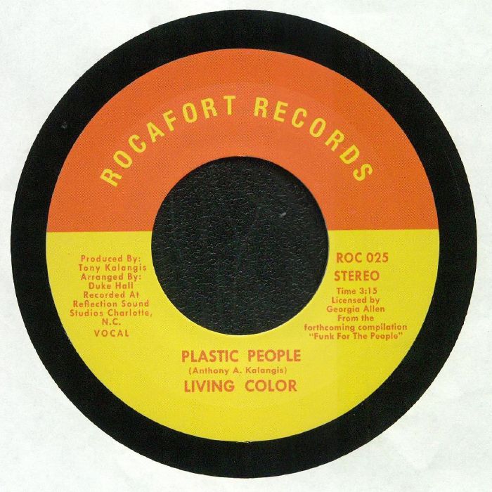 Living Color – Plastic People vinyl cover