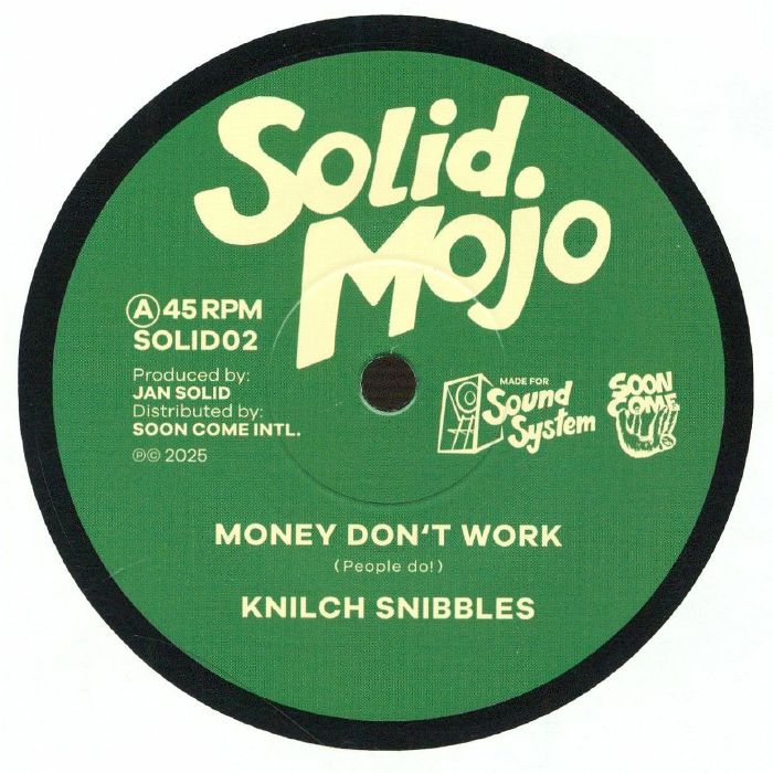 Knilch Snibbles | Jan Solid – Money Don't Work vinyl cover