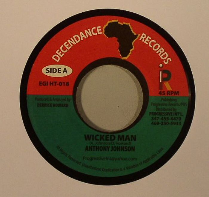 Anthony Johnson | Progressive All Stars Wicked Man