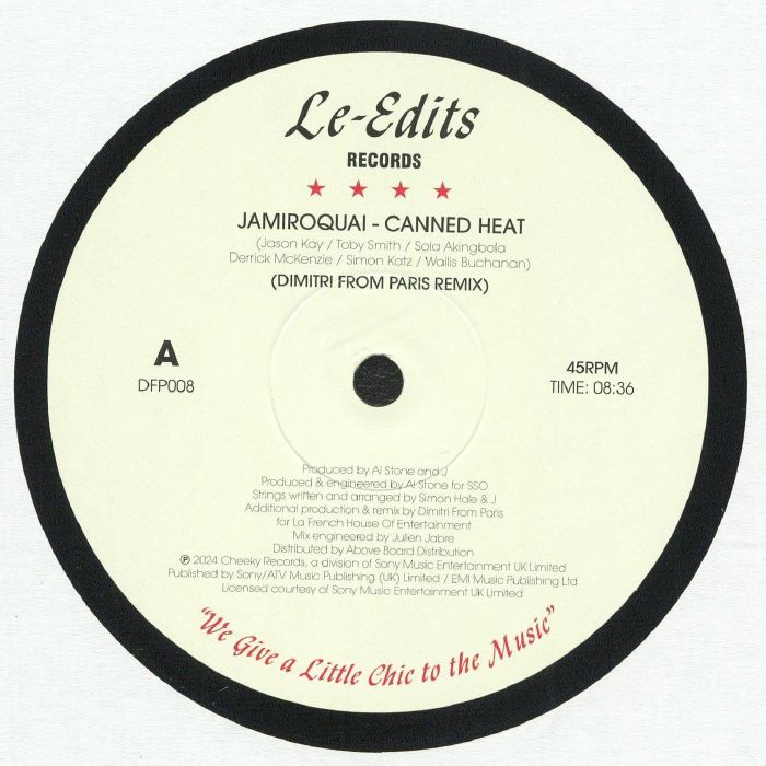 Jamiroquai Canned Heat (Dimitri From Paris Remix)