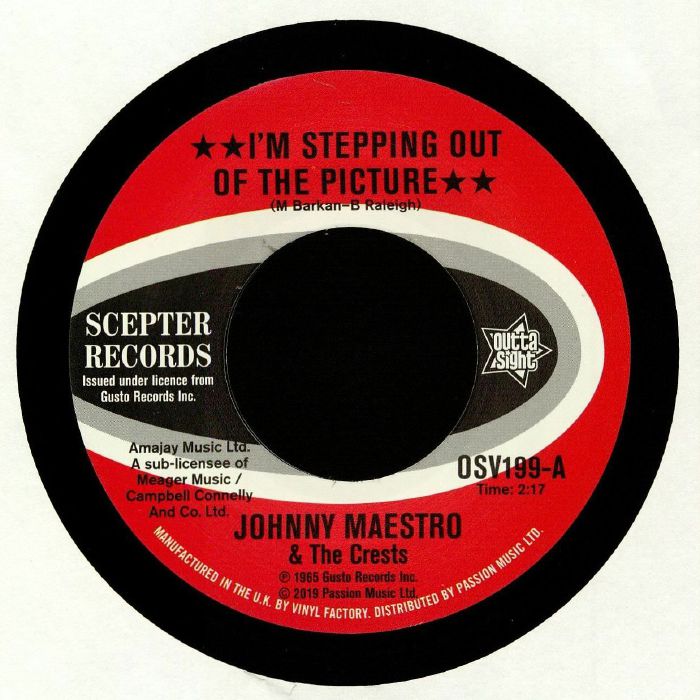 Johnny Maestro | The Crests Im Stepping Out Of The Picture