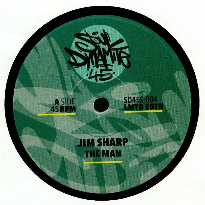 Jim Sharp – The Man vinyl cover