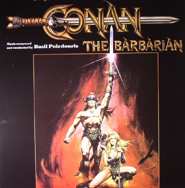 Basil Poledouris – Conan The Barbarian (Soundtrack) vinyl cover