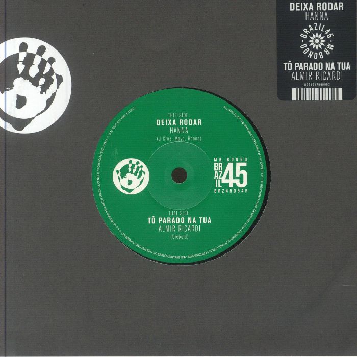 Hanna | Almir Ricardi – Deixa Rodar vinyl cover