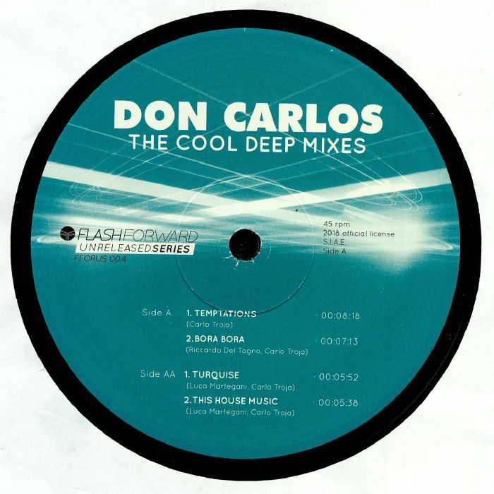 Don Carlos – The Cool Deep Mixes Vol 2 vinyl cover
