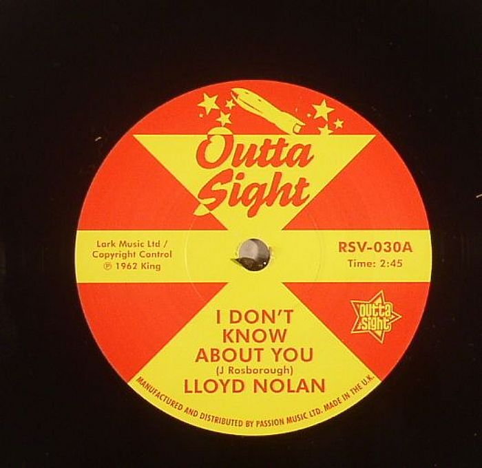 Lloyd Nolan | Rodger Green I Dont Know About You (reissue)