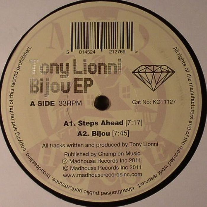 Tony Lionni Bijou EP