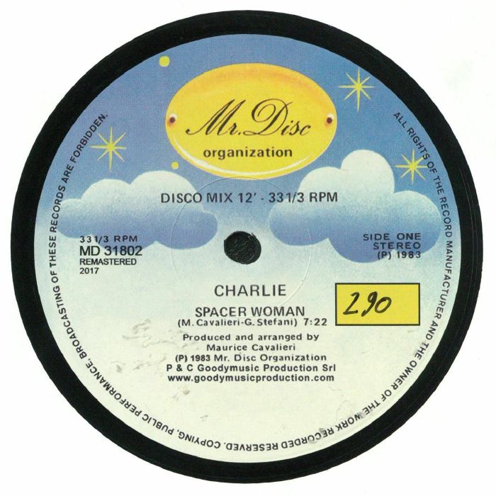 Charlie – Spacer Woman vinyl cover