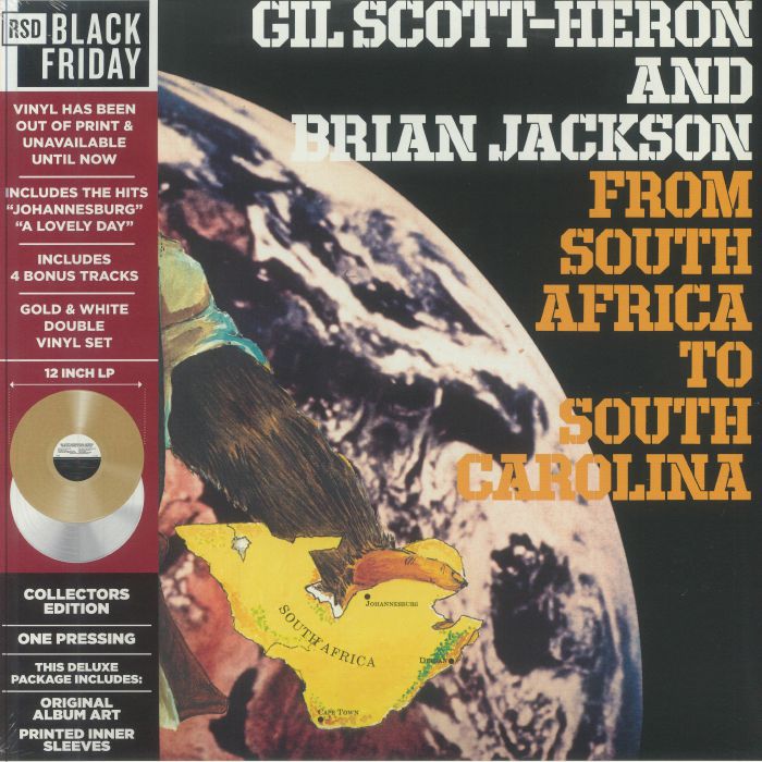 Gil Scott Heron | Brian Jackson From South Africa To South Carolina (Record Store Day Black Friday RSD 2024)