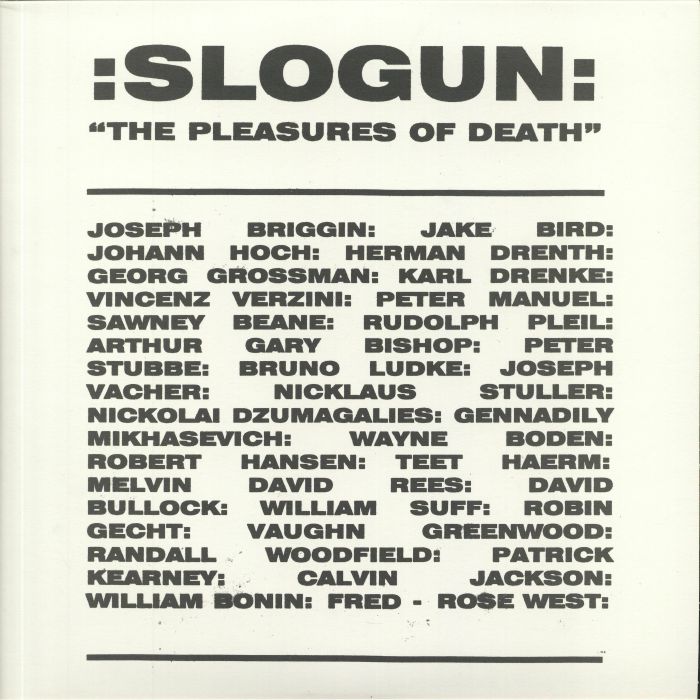 Slogun The Pleasures Of Death
