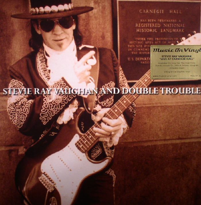 Stevie Ray Vaughan | Double Trouble – Live At Carnegie Hall vinyl cover