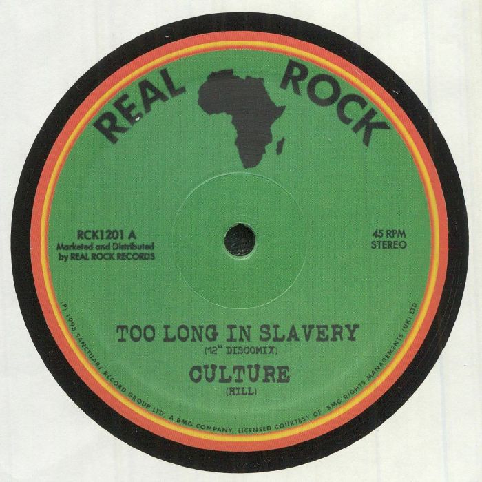 Culture Too Long In Slavery
