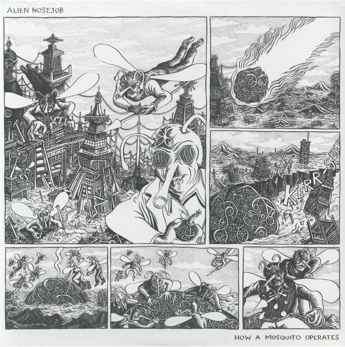 Alien Nosejob – How A Mosquito Operates vinyl cover