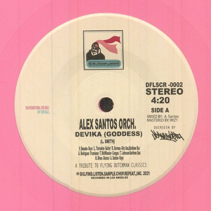 Alex Santos Orchestra – Devika (Goddess) vinyl cover