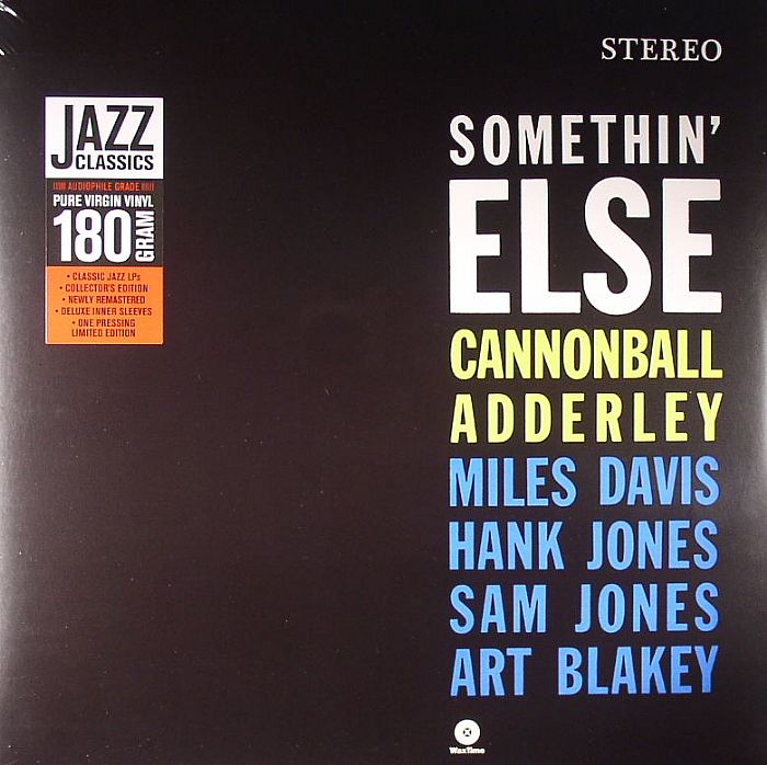Cannonball Adderley – Somethin Else vinyl cover