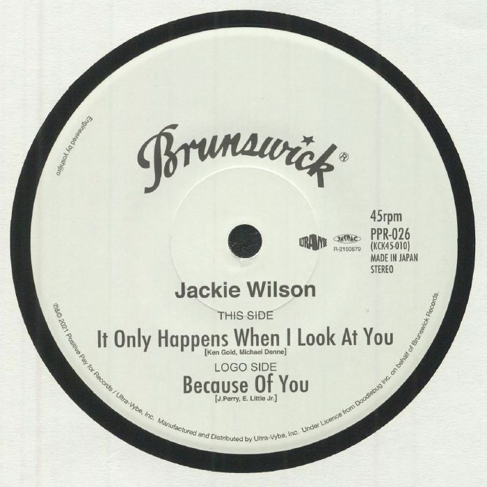 Jackie Wilson It Only Happens When I Look At You