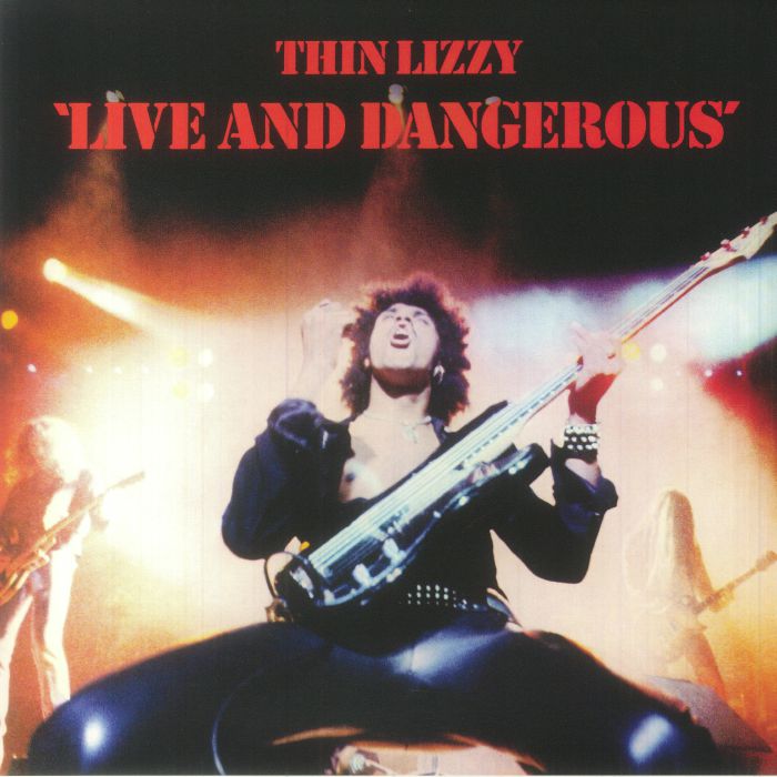 Thin Lizzy – Live and Dangerous vinyl cover