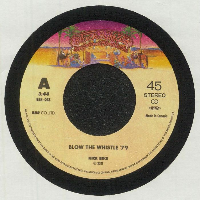 Nick Bike – Blow The Whistle vinyl cover