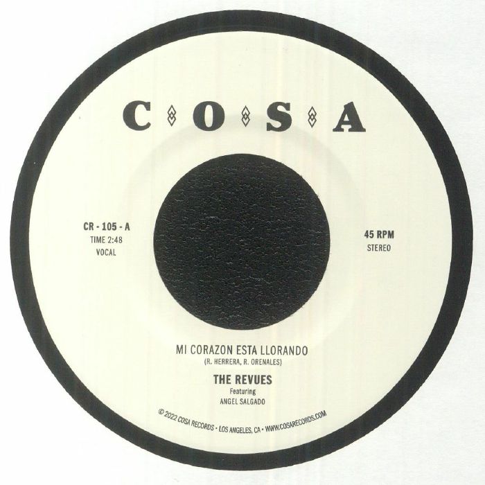 The Revues – Mi Corazon Esta Llorando vinyl cover