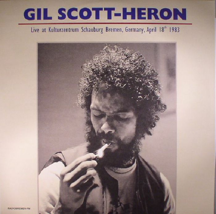 Gil Scott Heron – Live At Kulturzentrum Schauburg Bremen Germany: April 18th 1983 vinyl cover