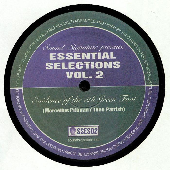 Theo Parrish | Marcellus Pittman Essential Selections Volume 2
