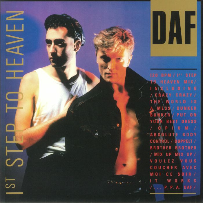 Daf | Deutsch Amerikanische Freundschaft – 1st Step To Heaven vinyl cover