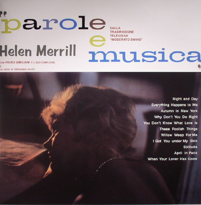 Helen Merrill Parole E Musica (reissue)