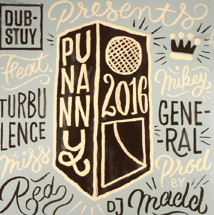 Turbulence | Mickey General | Miss Red | DJ Madd – Punanny 2016 vinyl cover