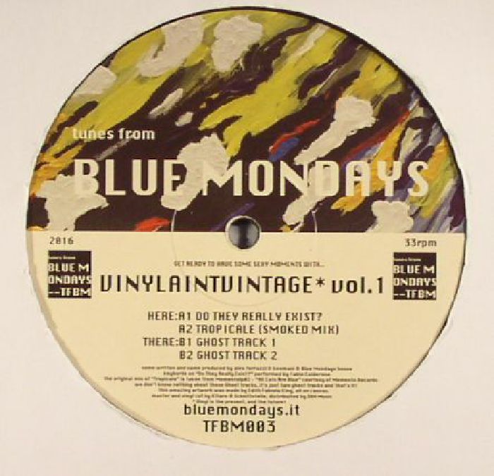 Blue Mondays Vinyl Aint Vintage Vol 1