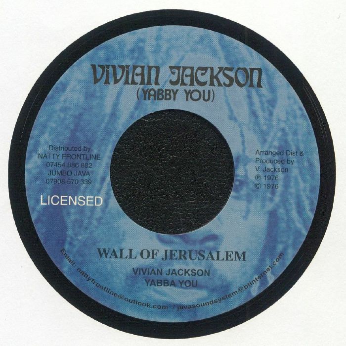 Vivian Jackson | Yabba You Walls Of Jerusalem