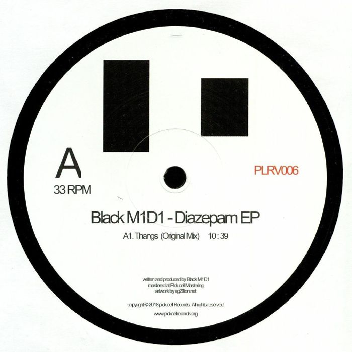 Black M1d1 Diazepam EP