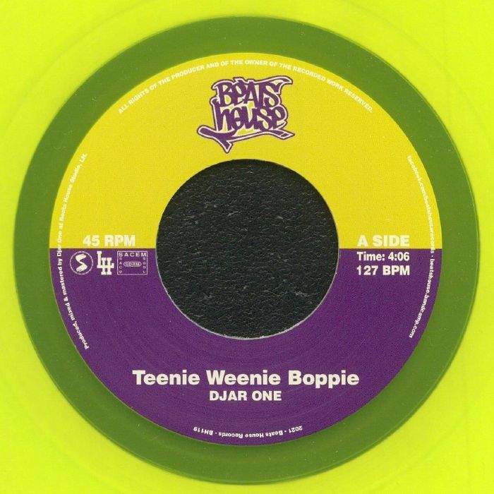 Djar One – Teenie Weenie Boppie vinyl cover