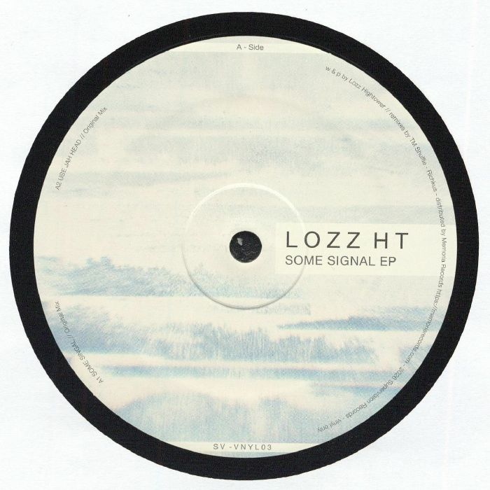 Lozz Ht – Some Signal EP vinyl cover