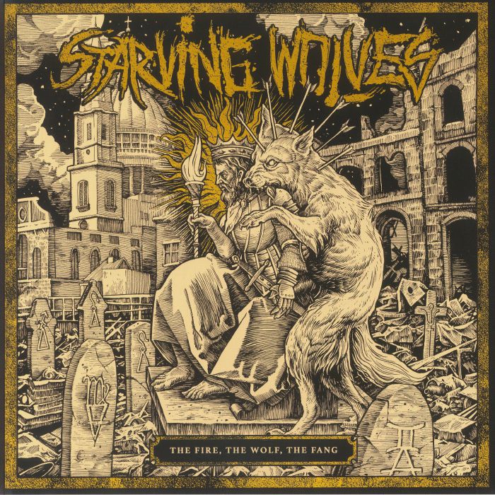 Starving Wolves – The Fire The Wolf The Fang vinyl cover