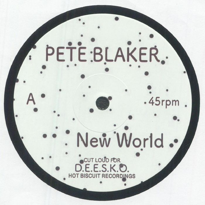 Pete Blaker – New World vinyl cover