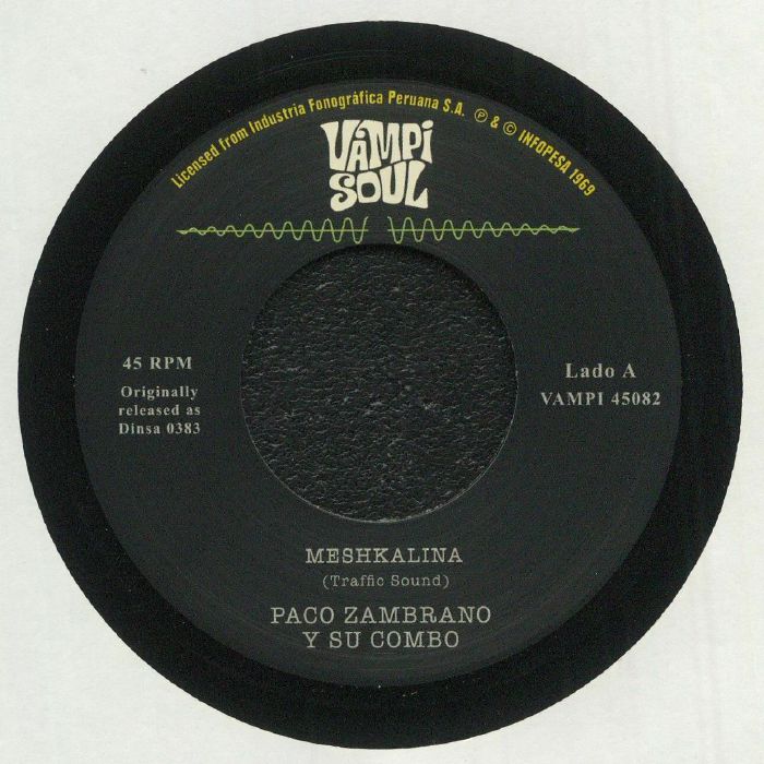 Paco Zambrano Y Su Combo | Traffic Sound – Meshkalina vinyl cover