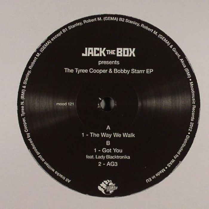 Jack The Box The Tyree Cooper and Bobby Starrr EP