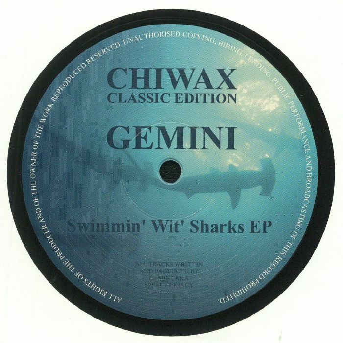 Gemini – Swimmin Wit Sharks EP vinyl cover