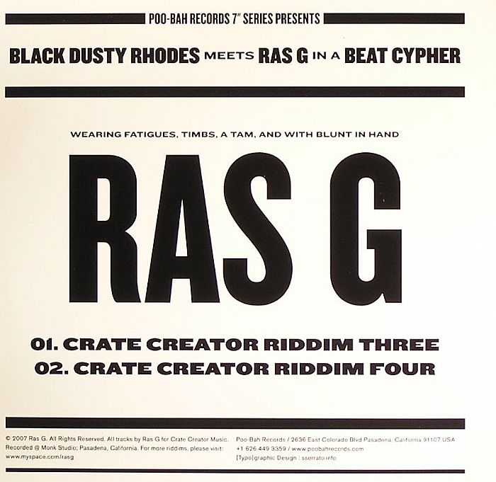 Black Dusty Rhodes Vinyl