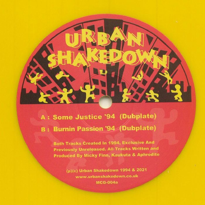 Urban Shakedown – Some Justice 94 vinyl cover