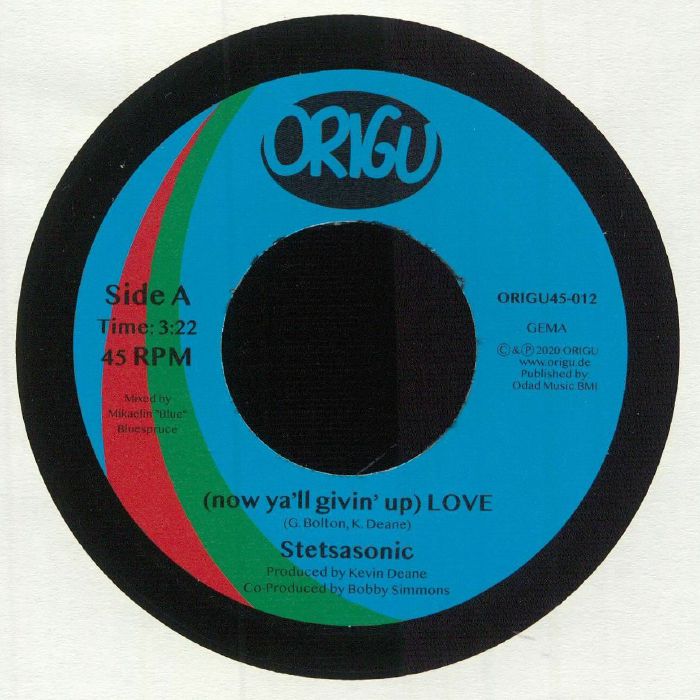 Stetsasonic – (Now Yall Givin Up) Love vinyl cover