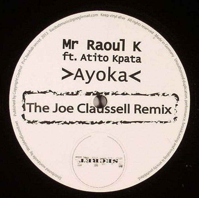 Mr Raoul K Feat Atito Kpata Vinyl