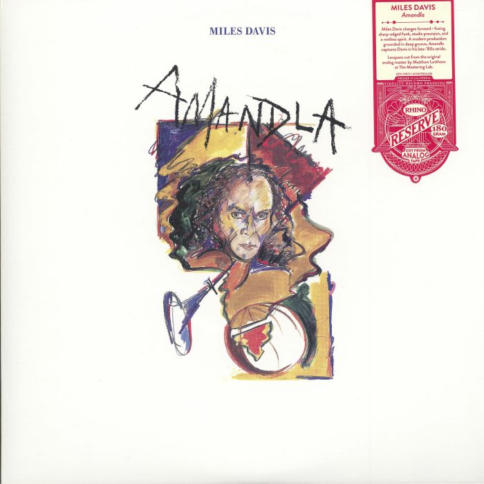 Miles Davis – Amandla vinyl cover