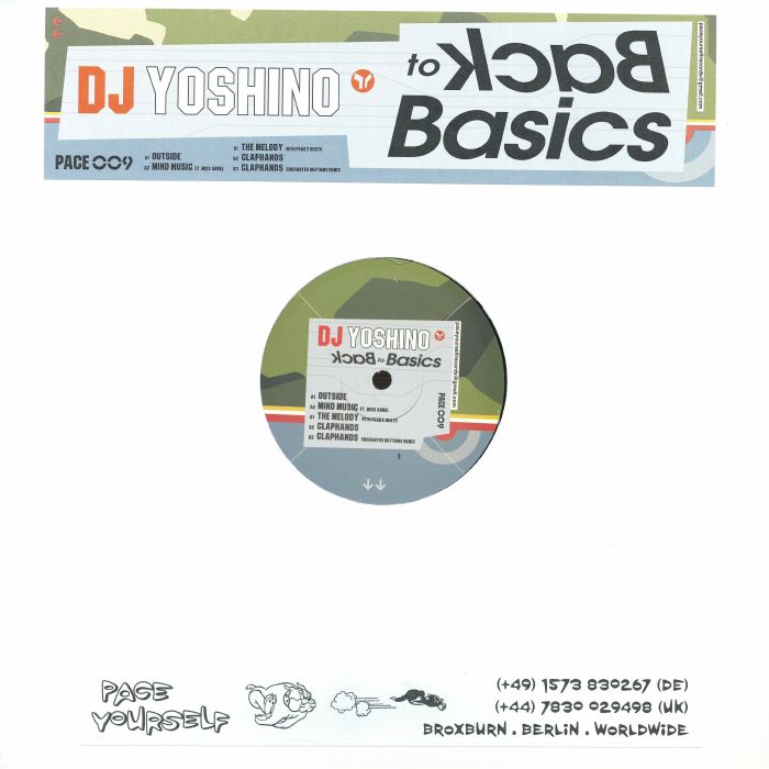 DJ Yoshino – Back To Basics vinyl cover