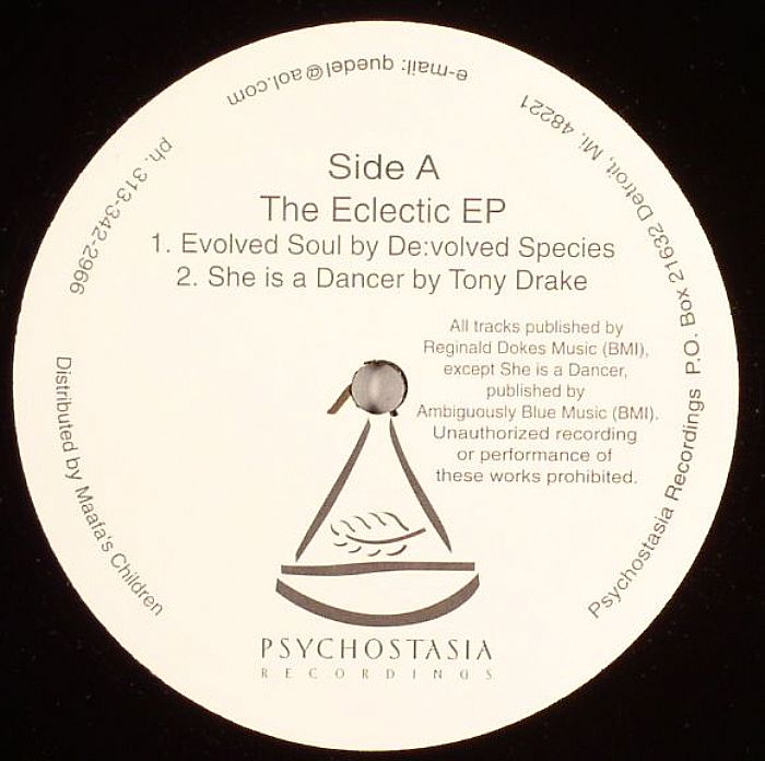Devolved Species | Tony Drake | Reggie Dokes | Delano Smith The Eclectic EP