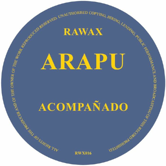 Arapu – Acompanado vinyl cover