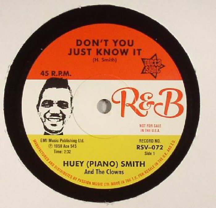 Huey Piano Smith | The Clowns | The Titans Dont You Just Know It (reissue)
