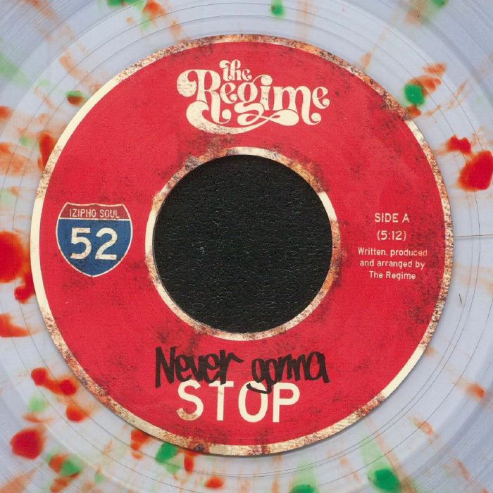 The Regime – Never Gonna Stop vinyl cover