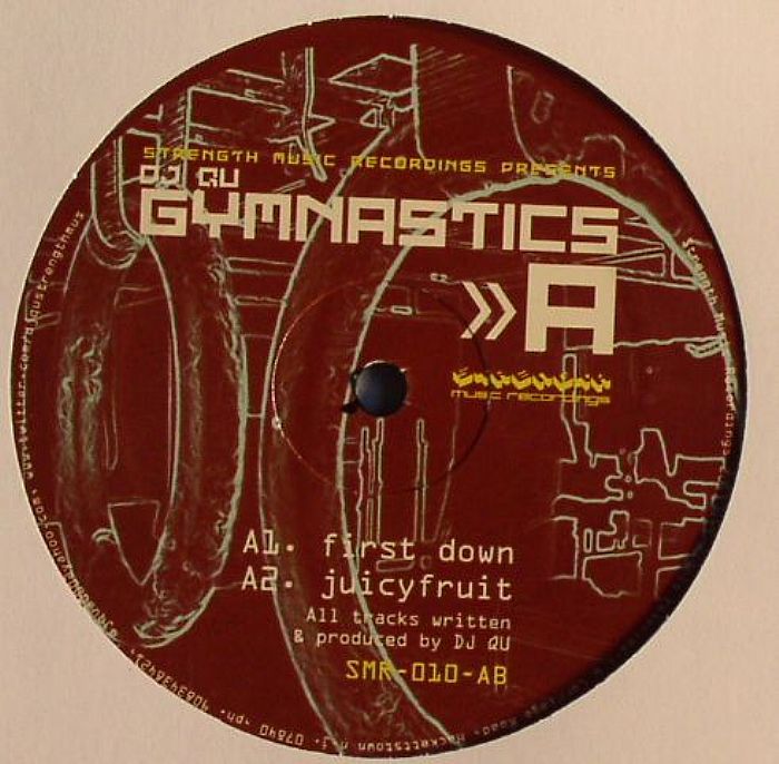 Dj Qu – Gymnastics Part A/B vinyl cover